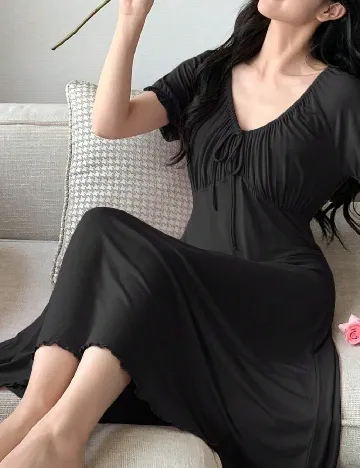 Rochie medie Dazy, negru