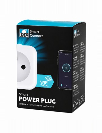 Priza inteligenta LSC, alb