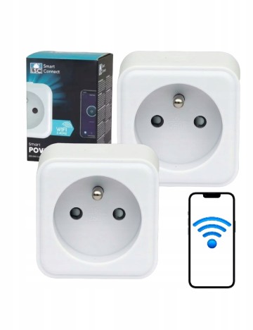 Priza inteligenta LSC, alb