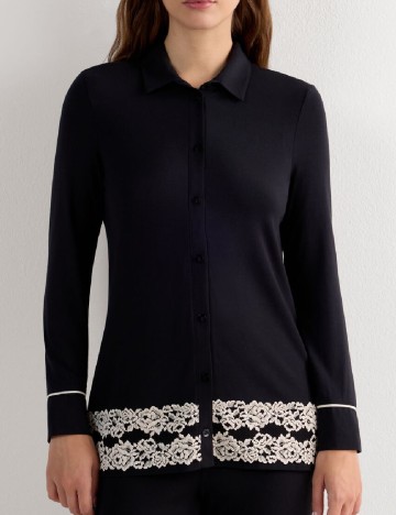Camasa pijama Intimissimi, negru