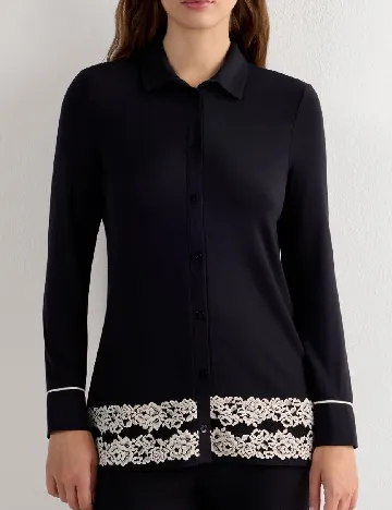 Camasa pijama Intimissimi, negru
