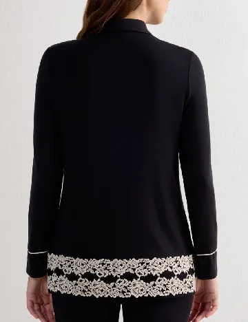 Camasa pijama Intimissimi, negru
