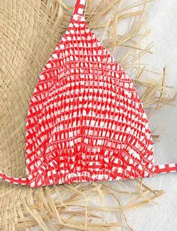 Costum de baie SHEIN, rosu