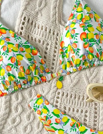 Costum de baie SHEIN, mix culori