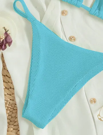 Costum de baie SHEIN, albastru