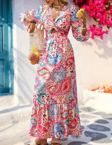 Rochie lunga SHEIN, mix culori