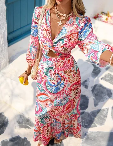 Rochie lunga SHEIN, mix culori