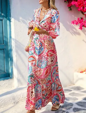 Rochie lunga SHEIN, mix culori