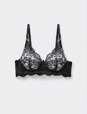 Sutien Tezenis, negru/alb