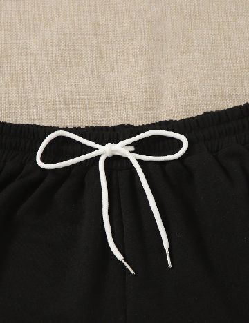 Set Pantaloni scurti 2 perechi SHEIN CURVE, gri/negru