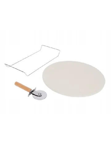 Tava din piatra pentru pizza ACTION, ecru