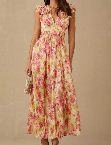 Rochie lunga SHEIN, mix culori