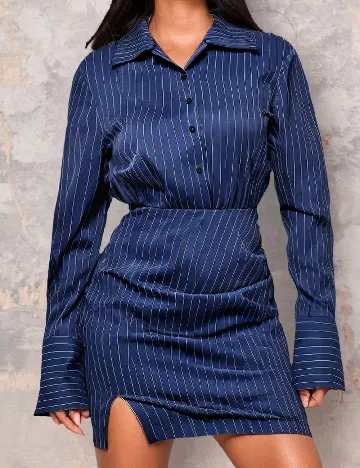 Rochie scurta SHEIN, bleumarin