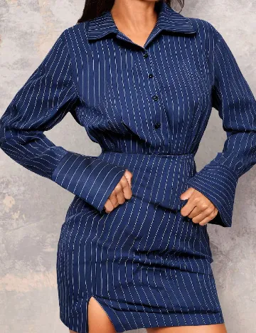 Rochie scurta SHEIN, bleumarin