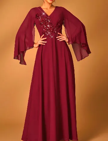 Rochie lunga SHEIN, rosu