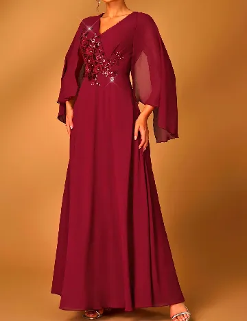 Rochie lunga SHEIN, rosu