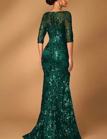 Rochie lunga SHEIN, verde