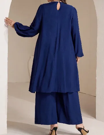 Compleu SHEIN CURVE, albastru