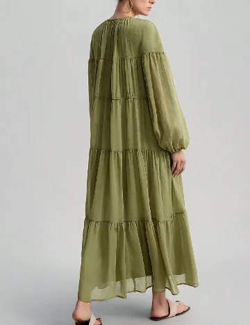 Rochie lunga SHEIN, verde