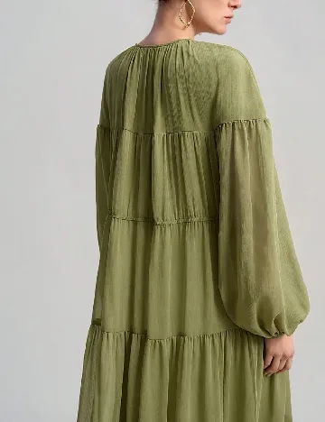 Rochie lunga SHEIN, verde