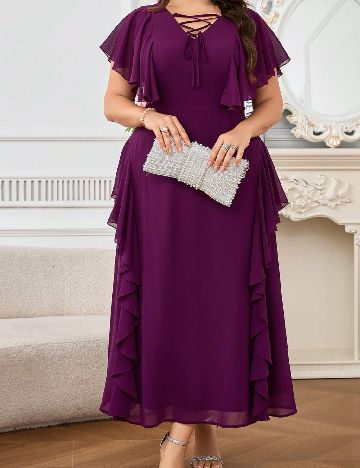 Rochie lunga SHEIN CURVE, mov