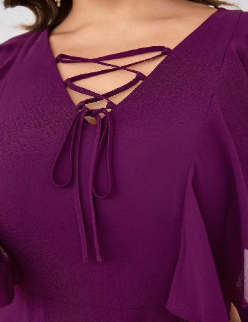 Rochie lunga SHEIN CURVE, mov