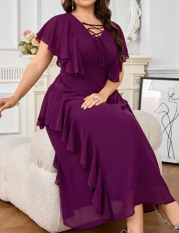 Rochie lunga SHEIN CURVE, mov