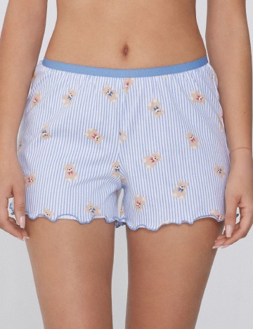 Pantaloni de pijama Tezenis, albastru