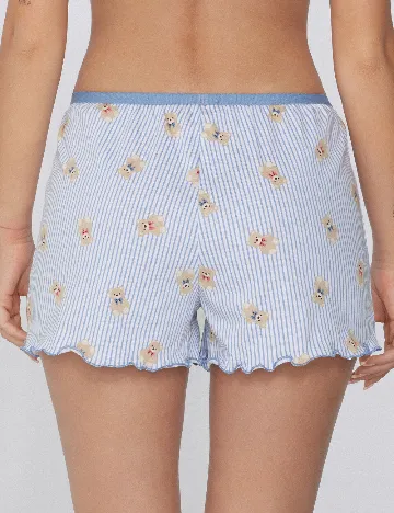 Pantaloni de pijama Tezenis, albastru
