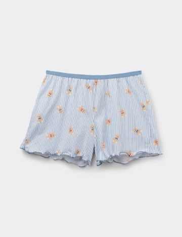 Pantaloni de pijama Tezenis, albastru