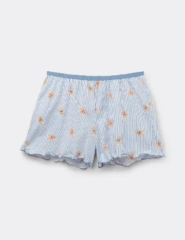 Pantaloni de pijama Tezenis, albastru
