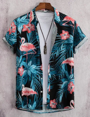 Camasa SHEIN, mix culori