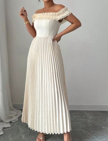 Rochie lunga SHEIN, bej