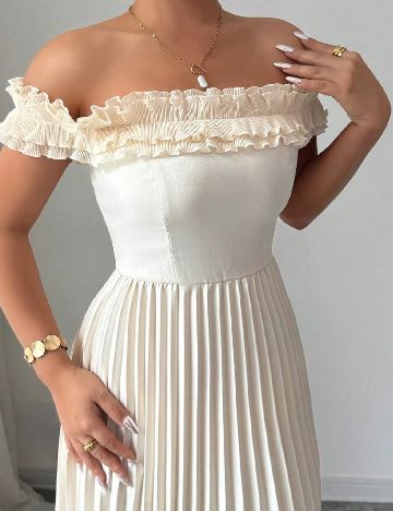 Rochie lunga SHEIN, bej