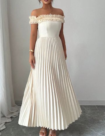 Rochie lunga SHEIN, bej