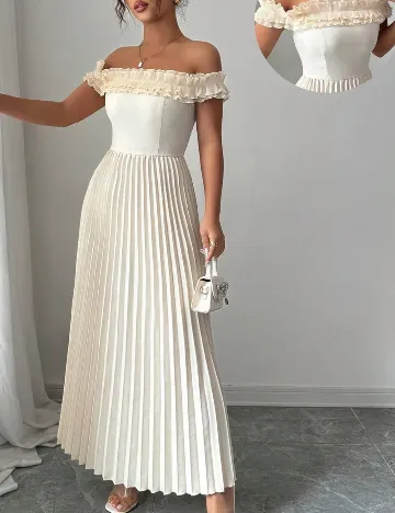 Rochie lunga SHEIN, bej