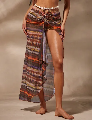 Fusta de plaja SHEIN, mix culori