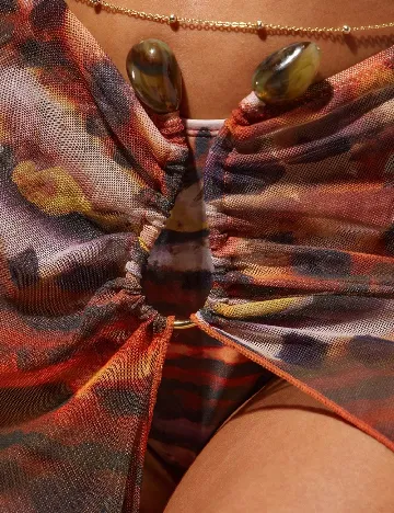 Fusta de plaja SHEIN, mix culori