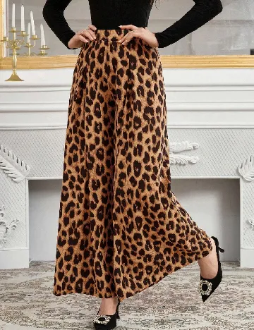 Pantaloni SHEIN, animal print