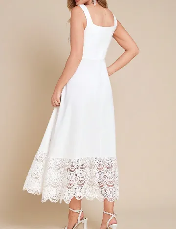 Rochie lunga SHEIN, alb