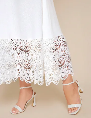 Rochie lunga SHEIN, alb