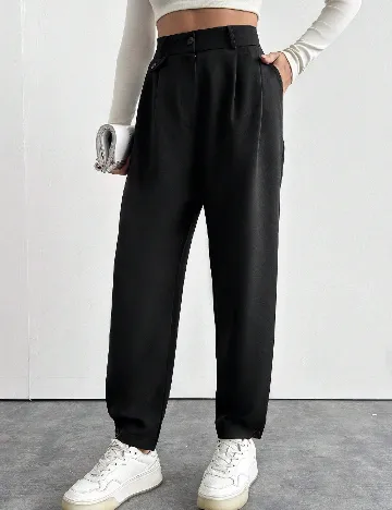 Pantaloni SHEIN, negru