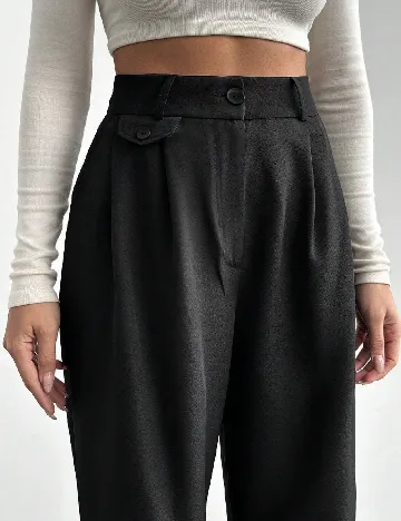 Pantaloni SHEIN, negru