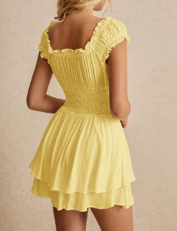 Salopeta SHEIN, galben