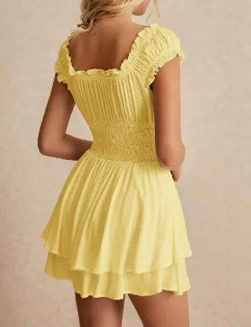 Salopeta SHEIN, galben