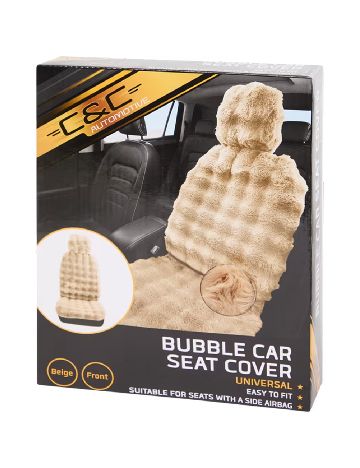 Husa scaun auto C&C Automotive, crem