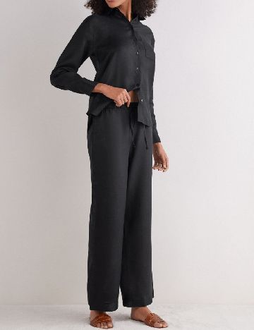 Pantaloni Intimissimi, negru