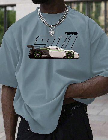 Tricou SHEIN, albastru