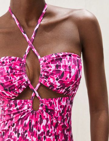 Costum de baie SHEIN, roz