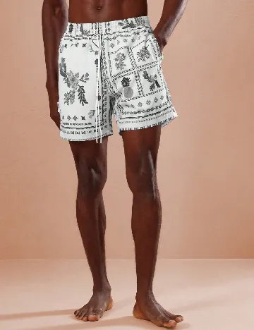 Pantaloni scurti SUMWON, alb